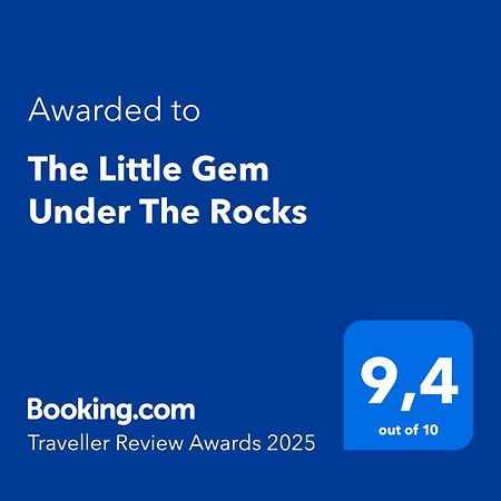 The Little Gem Under The Rocks Apartment Kastraki  Ngoại thất bức ảnh